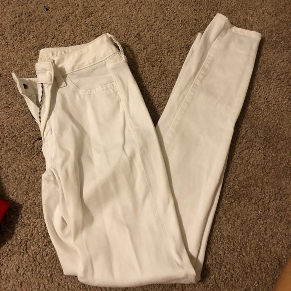 American Eagle Outfitters Denim - white skinny jeans